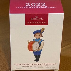 Hallmark Keepsake Twelve Drummers Drumming Ornament - NIB